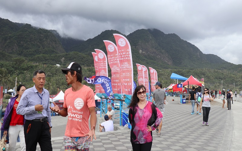 Cuộc thi lướt ván quốc tế tại Đài Đông- Đài Loan